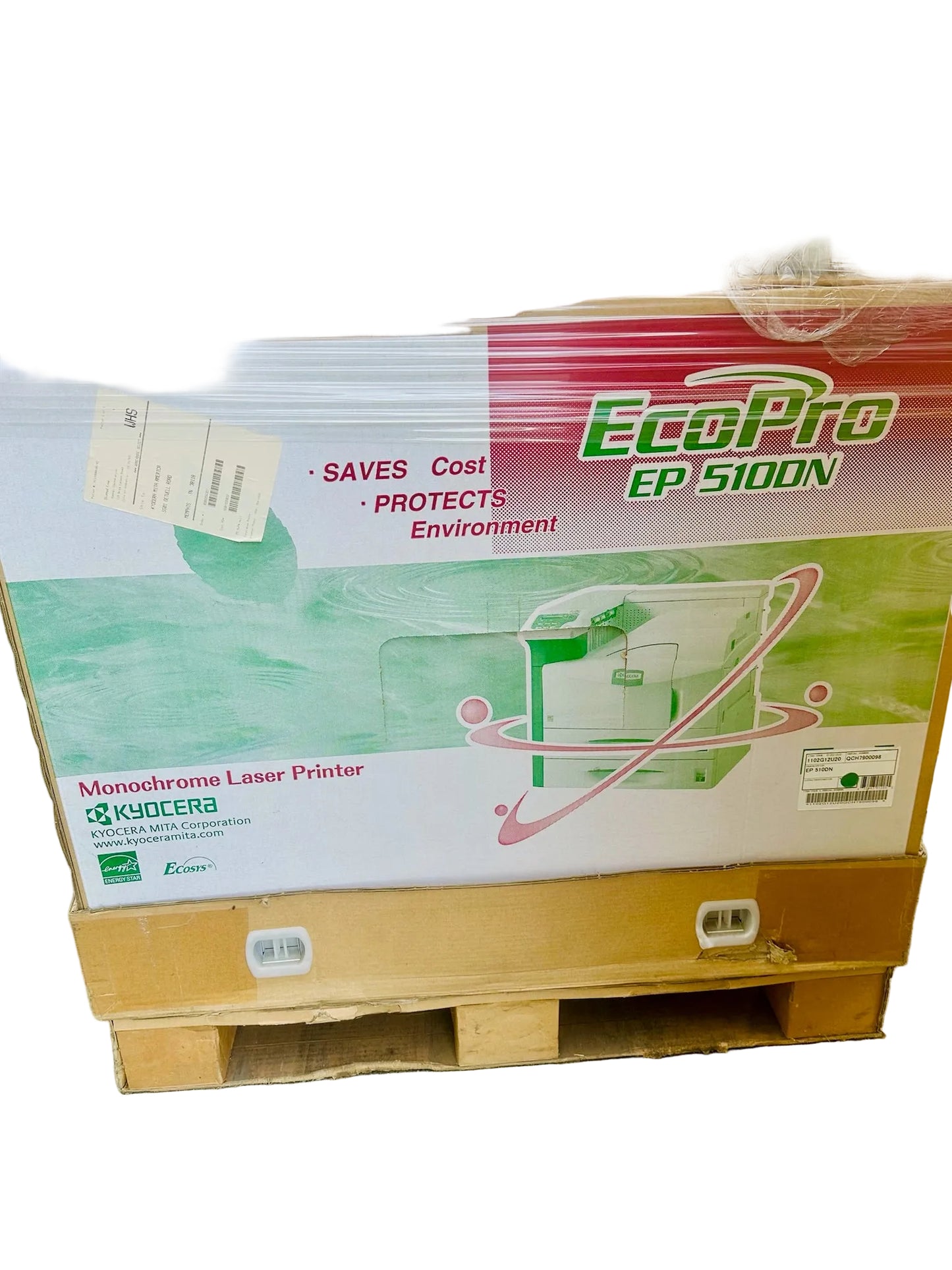 New In Box Genuine Kyocera EcoPro EP510DN Monochrome Laser Printer 1102G12U20