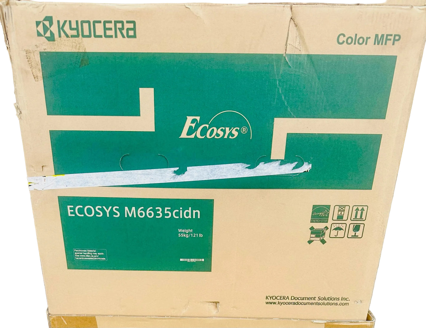 Brand New Genuine Kyocera Ecosys M6635cidn Color MFP Printer 1102V12US1, 120V60HZ