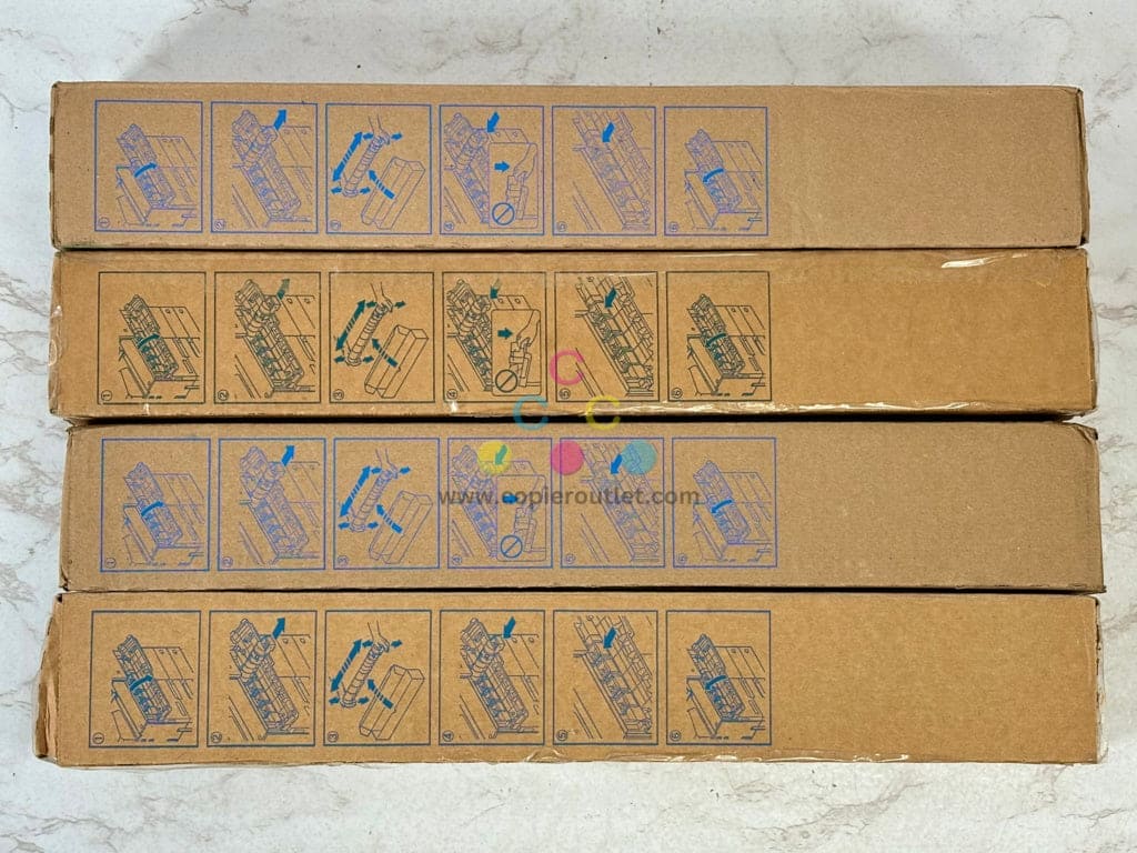 4 Cosmetic OEM Konica BHC450i,C550i TN626 CMYK Toners (TN626LM) Same Day Ship