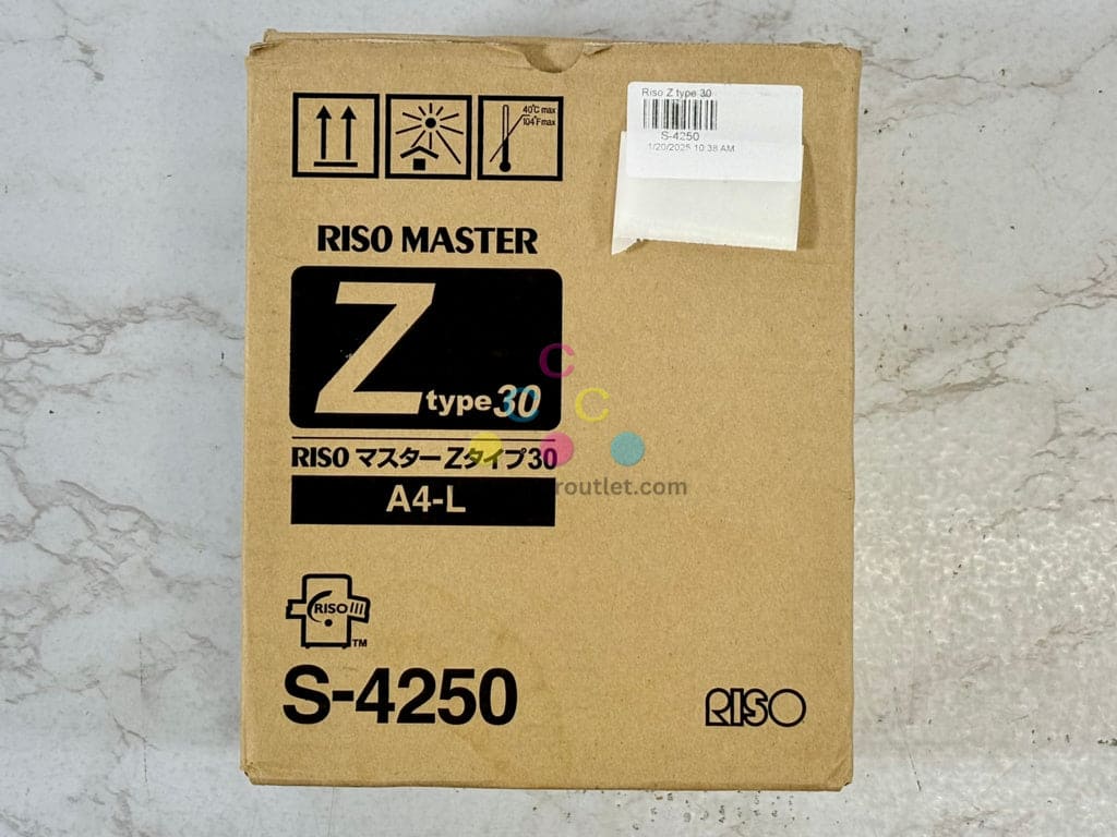 New OEM Riso EZ220,221U,590,591U,RZ200,220 Thermal Master Rolls S-4250(S-8188UA)