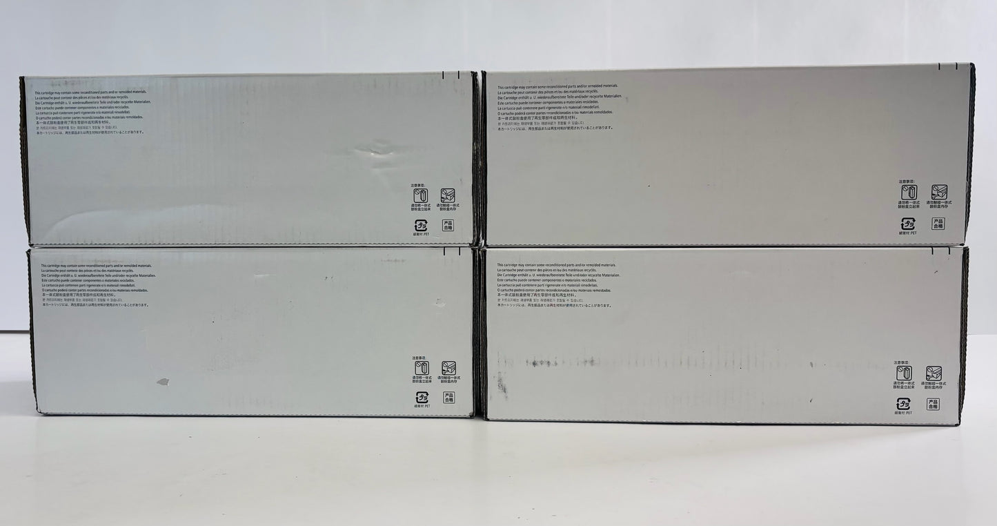 4 Genuine Canon MF1538, IRC1533 Cyan, Magenta, Yellow & Black Toners T10 CMYK