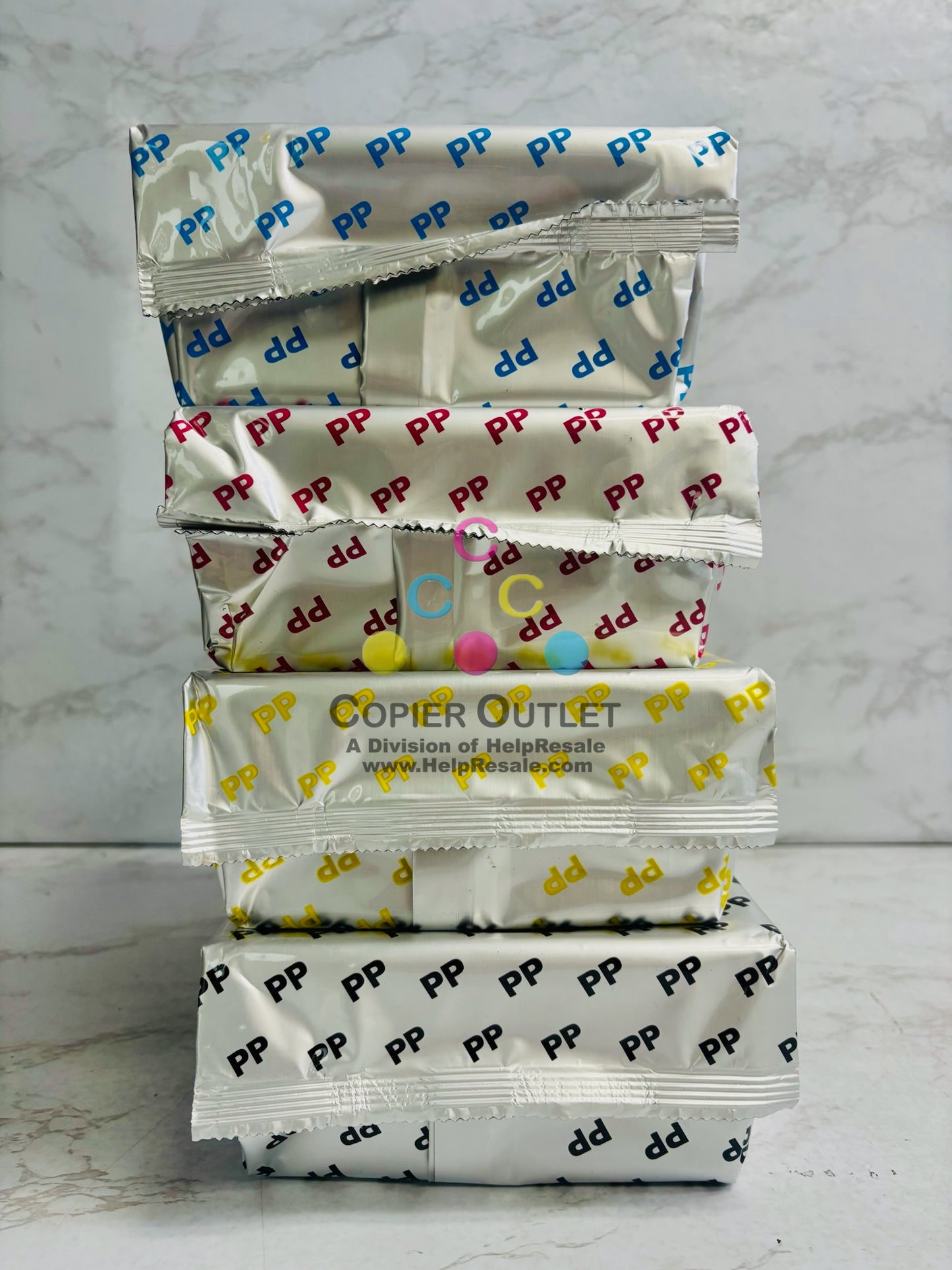 4 OEM Oce/Canon ColorWave 600PP,650PP,700PP CMYK Toner Pearls 1060099513,14,15,16
