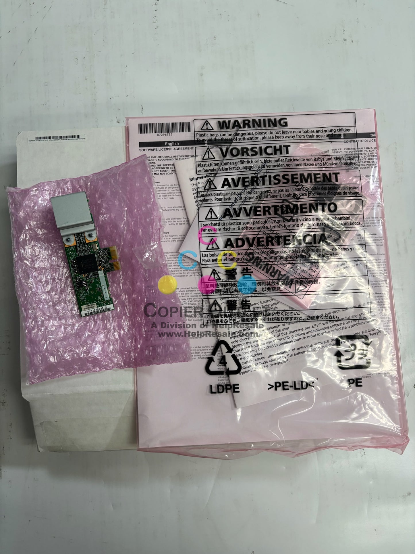 Ricoh Pro C5100S/C5110S EFI Fiery Pro Series Color Controller E42B Model D72802