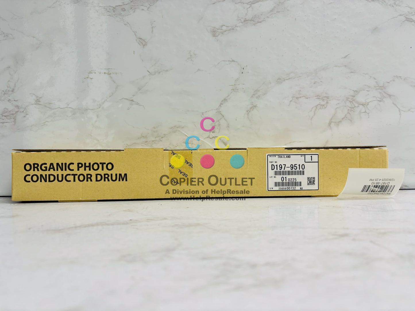 Genuine Ricoh IM 2500,IM 3500,IM 4000 OPC Conductor Drum D197-9510,D1979510