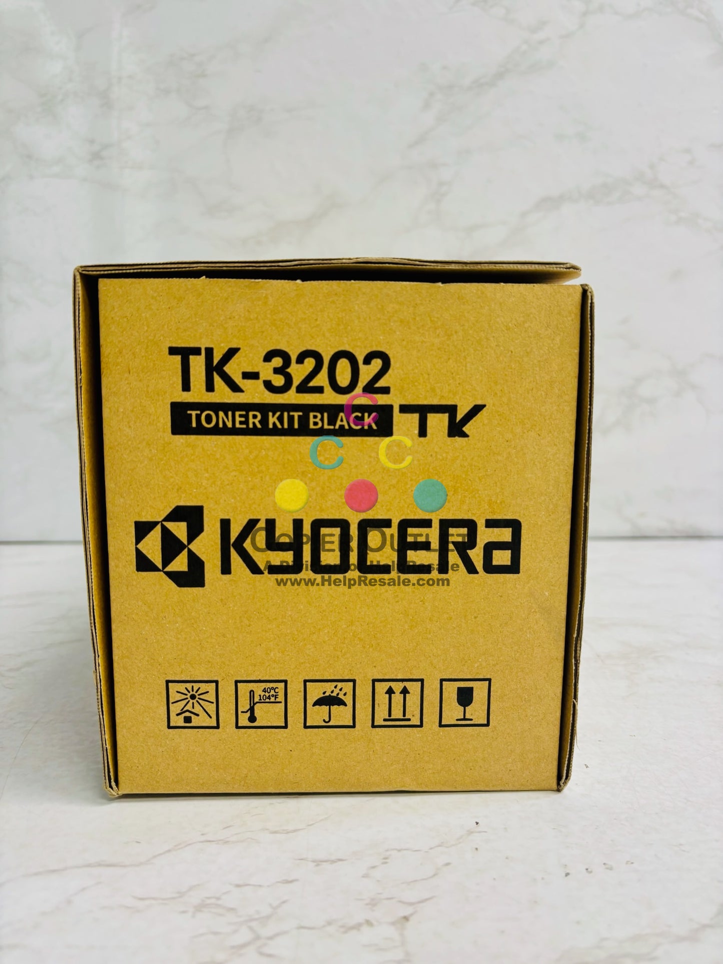 Open Genuine Kyocera ECOSYS M3860idn,P3260dn Black Toner Kit TK-3202K