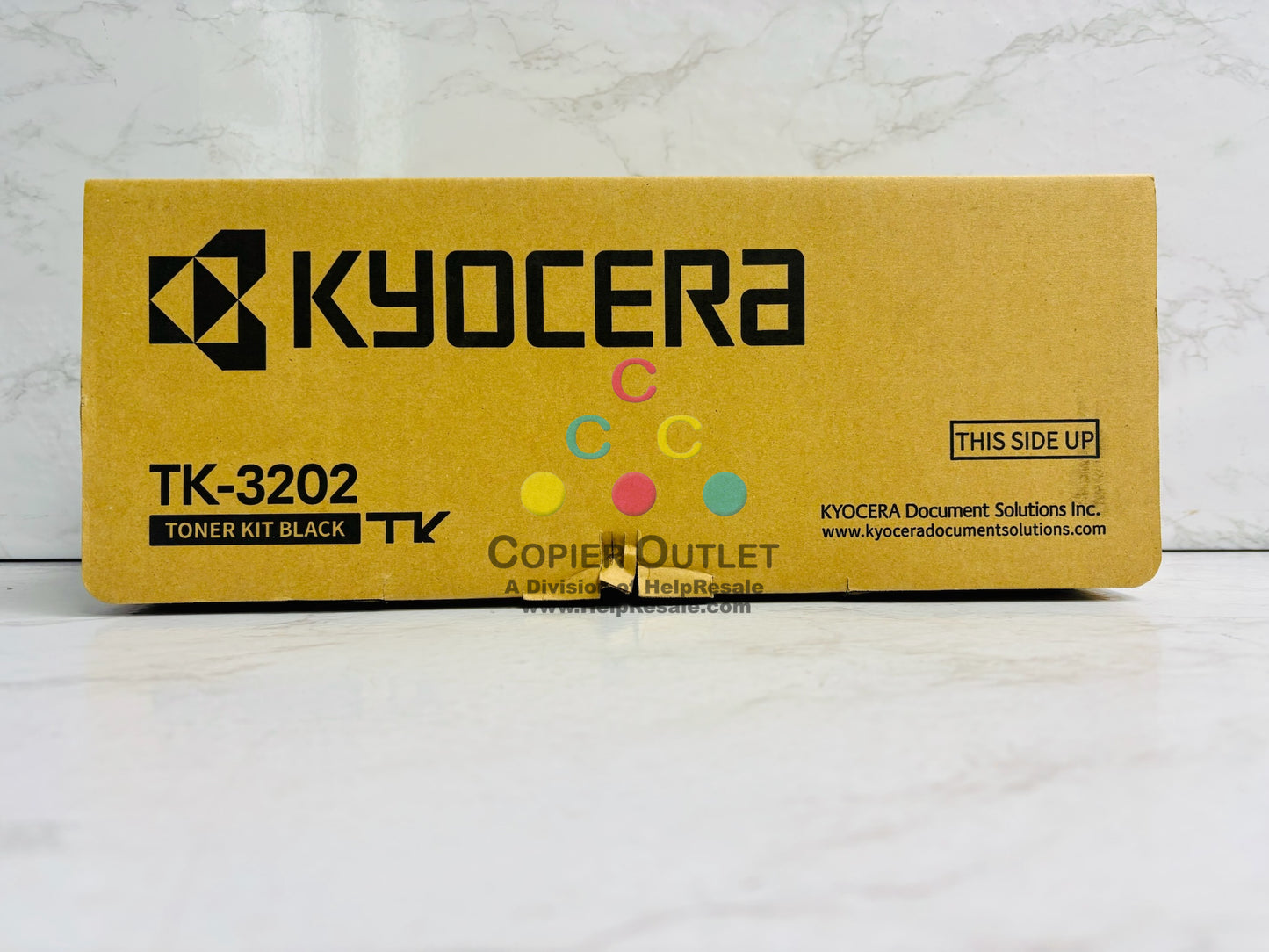 Open Genuine Kyocera ECOSYS M3860idn,P3260dn Black Toner Kit TK-3202K