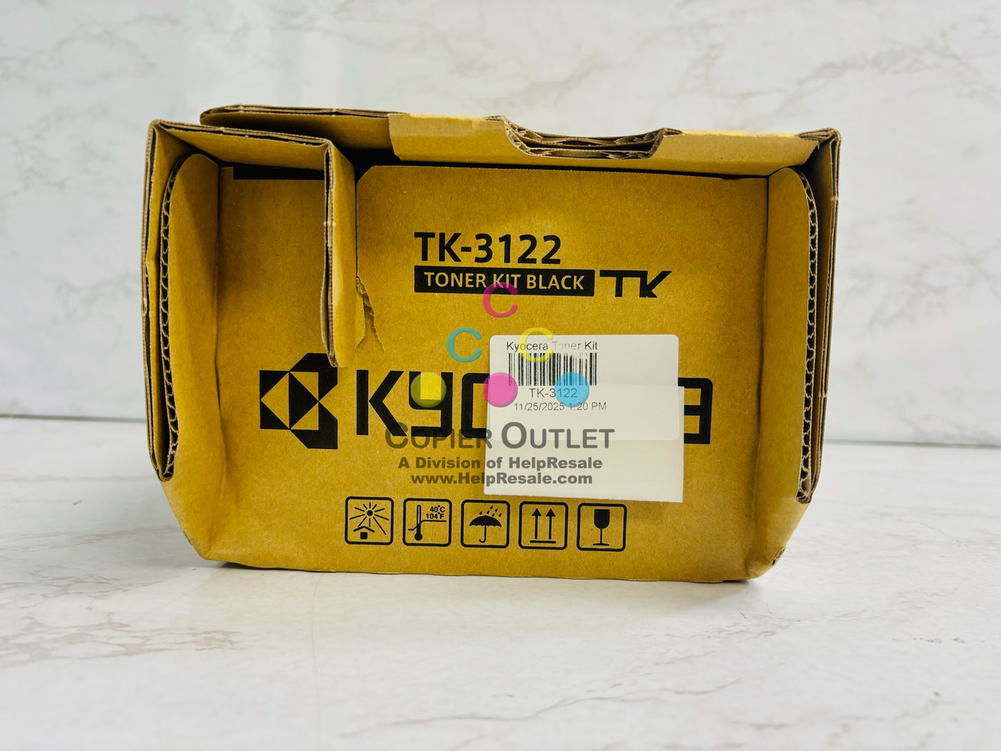 Genuine Kyocera Ecosys Fs-4200DN, M3550idn Black Toner Kit TK-3122