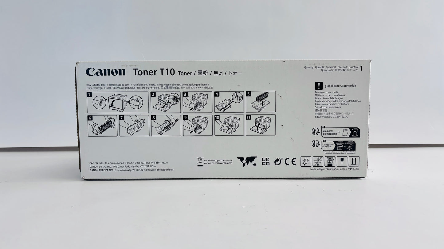 Genuine Canon LBP1538C, MF1538C Cyan High Yield Toner T10,4565C001AA