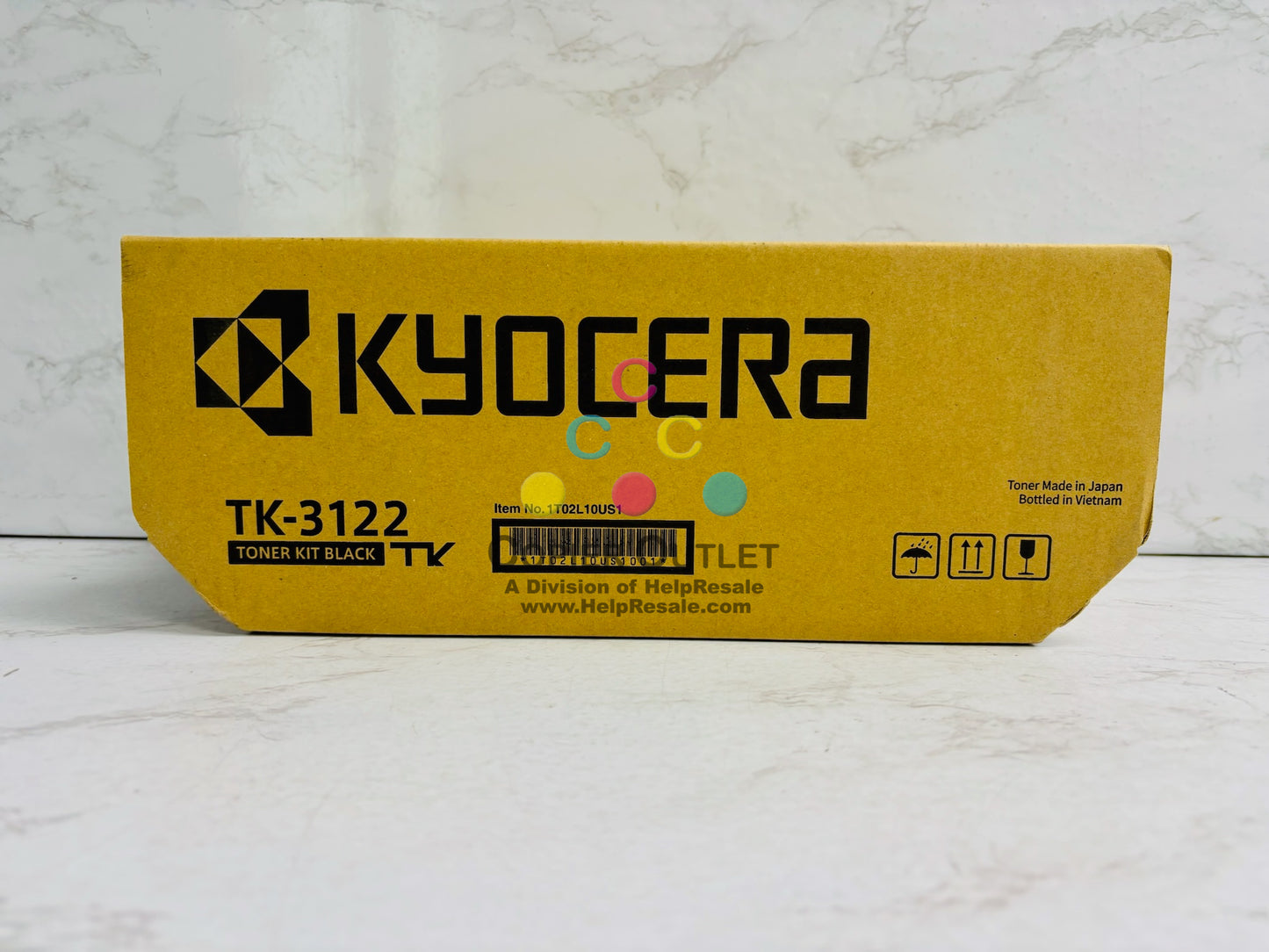 Genuine Kyocera Ecosys Fs-4200DN, M3550idn Black Toner Kit TK-3122