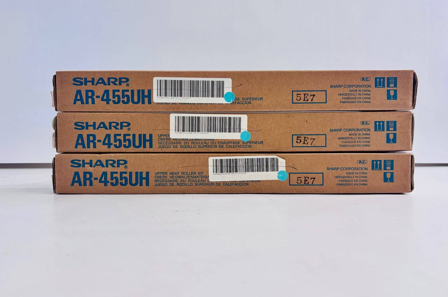 3 Genuine Sharp ARM280, IM4512 Upper Fuser Roller Kit AR-455UH, AR455UH