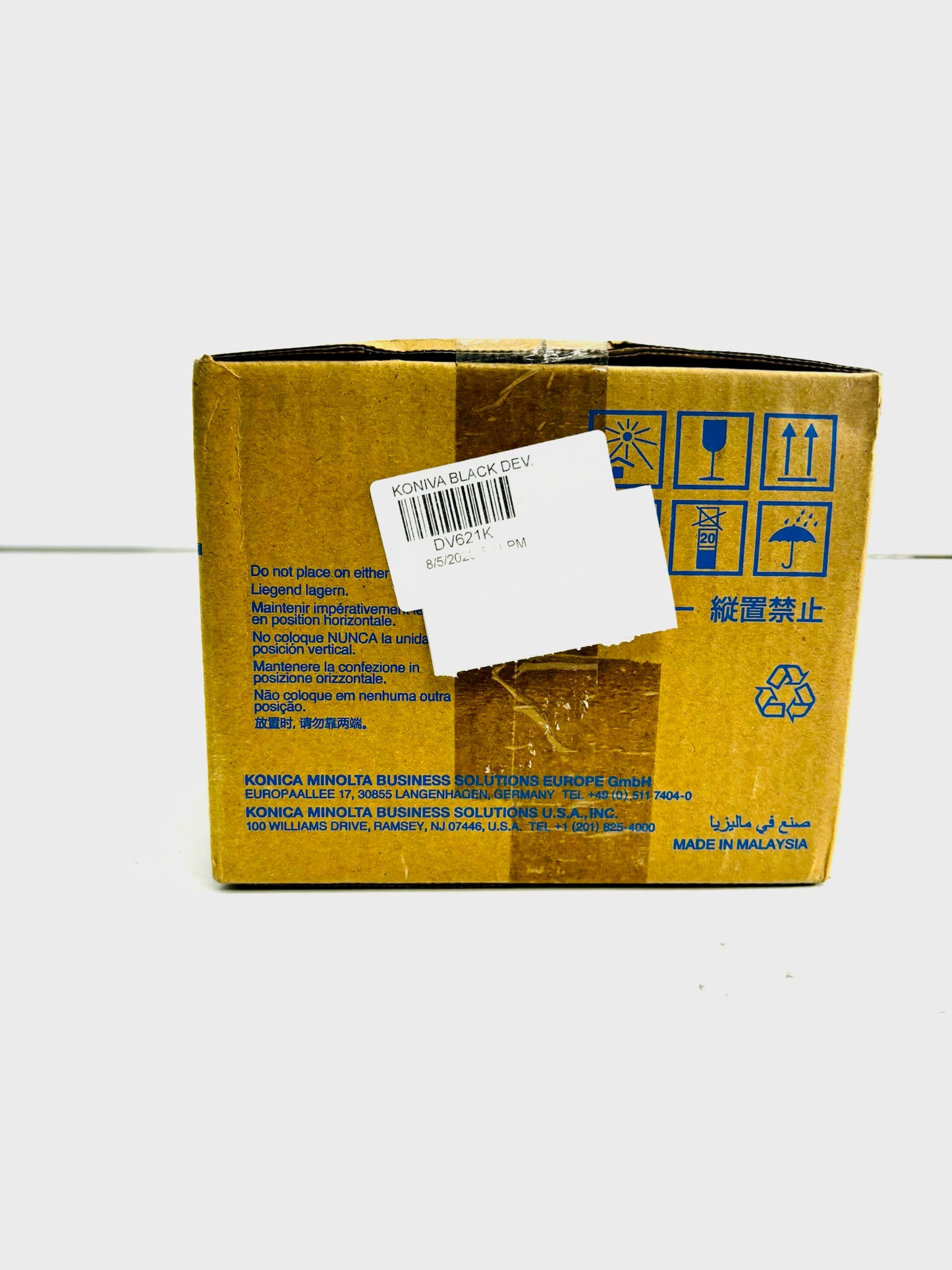 Genuine Konica C451,C550,C650 Black Developer Unit DV-621K, DV621K (ACV803D)
