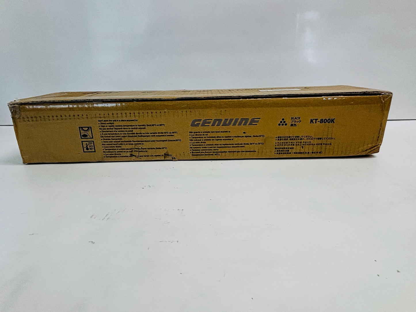 Genuine KIP 800,850,860,870,880 Black Toner KT800K, KT-800K (2 Toner Bottle/Box)