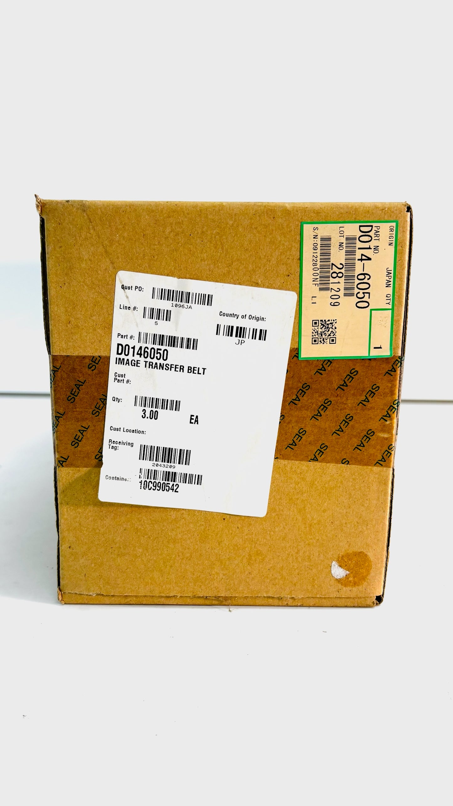 Genuine Ricoh C6000, MP C7500 Imaging Transfer Belt D014-6050, D0146050