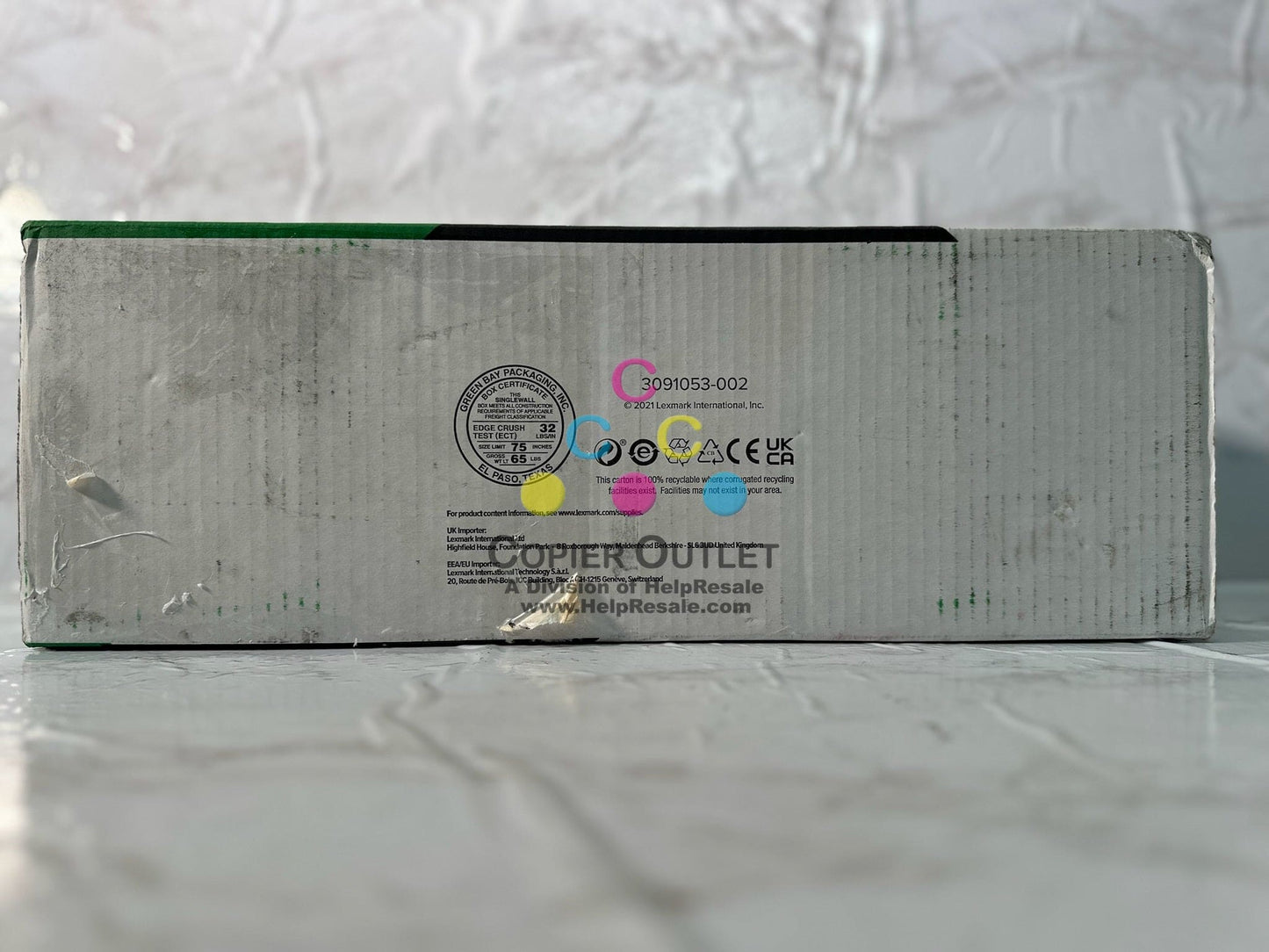 New OEM Lexmark CX825, CX860 Cyan Extra High Yield Return Program Toner 82K1XC0