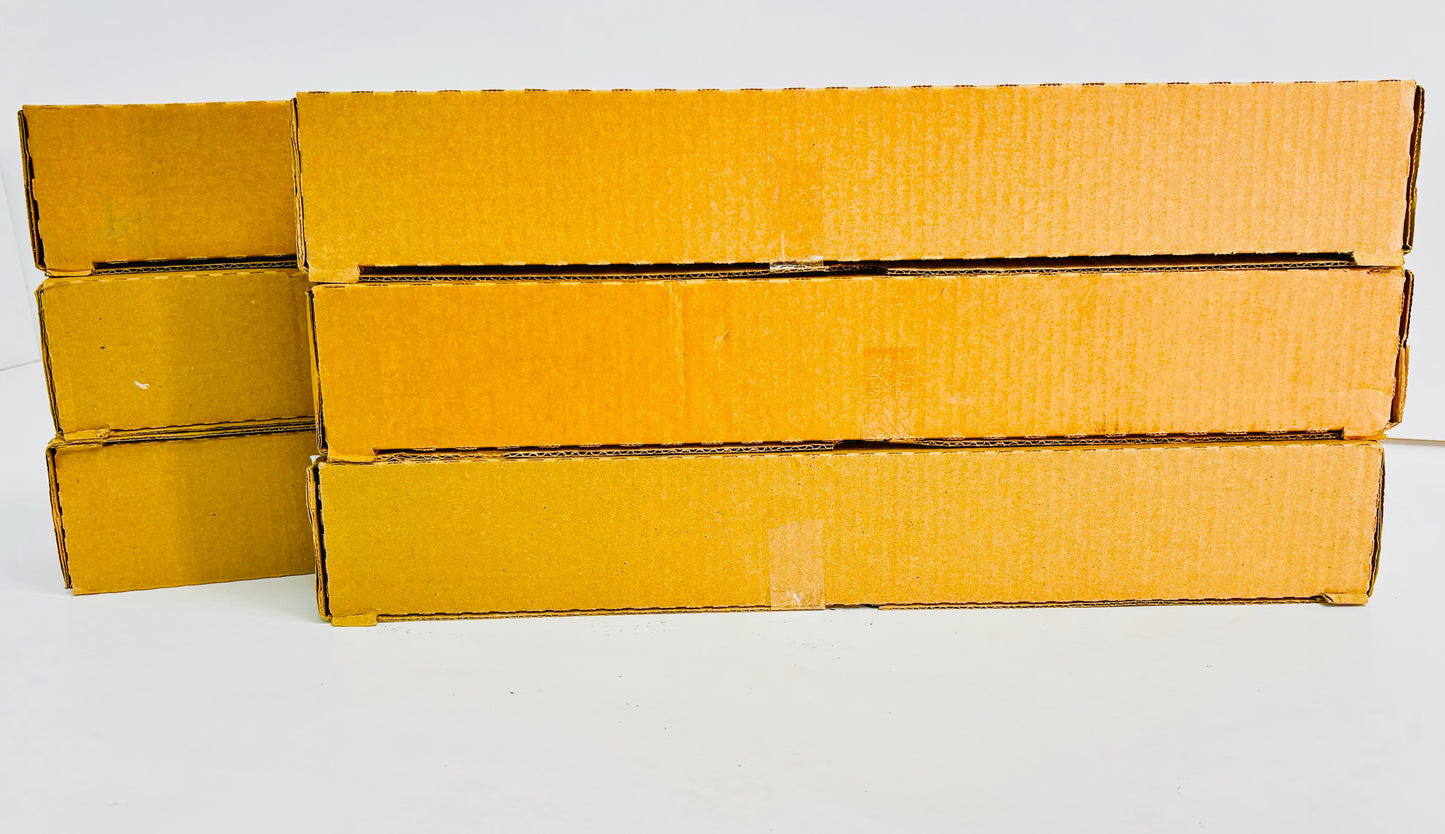 6 OEM Konica Minolta C454, C554 Yellow Toners TN512AY, TN512Y Plain Boxes