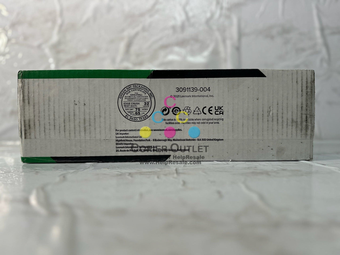 New OEM Lexmark C2326, XC2326 Black Toner Cartridge 24B7498 Same Day Shipping