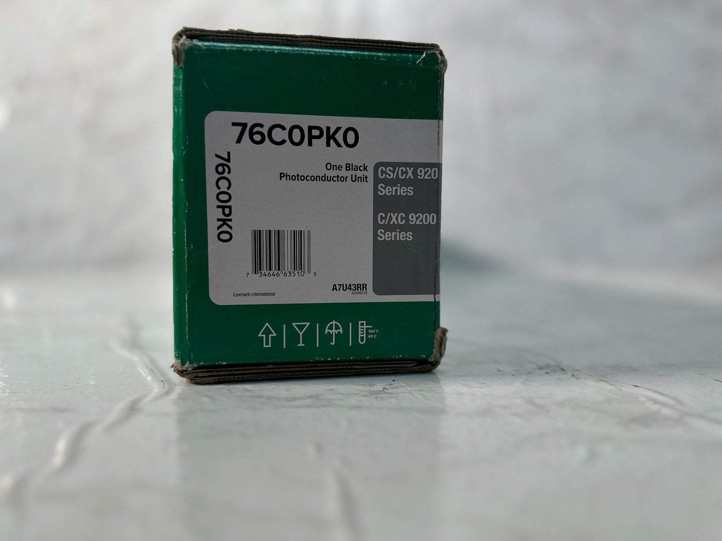 New OEM Lexmark CS/CX 920 Black Photoconductor Unit 76C0PK0 (Same Day Shipping)