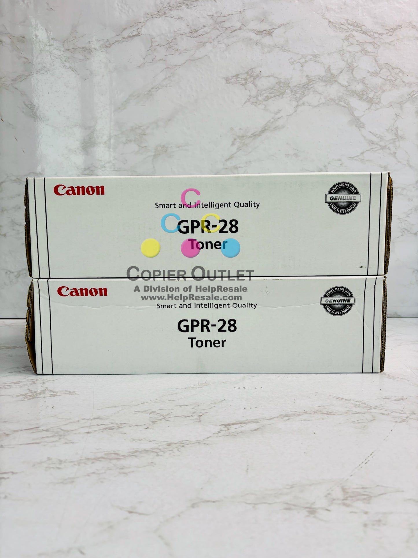 2 New Genuine Canon C1022,C1030 Magenta Toners GPR-28 (Same Day Shipping)