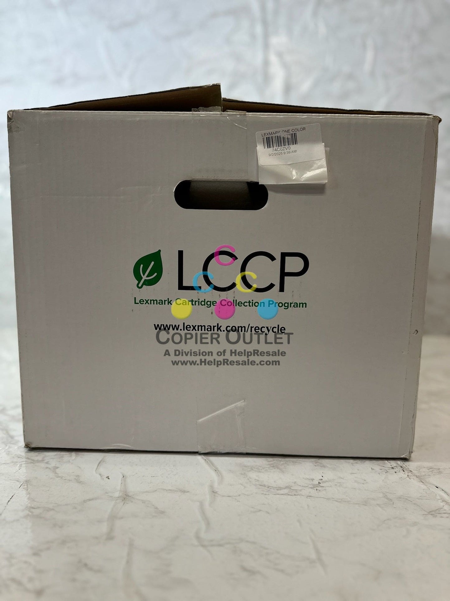 New Open Box Genuine Lexmark XC4150,CS720de,CS725 Color Imaging Kit 74C0ZV0