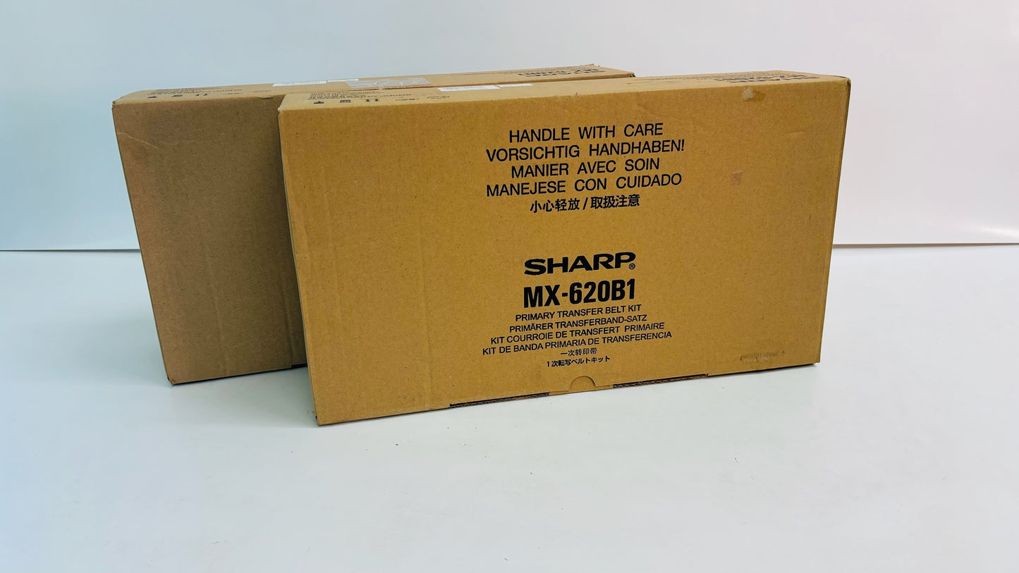 2 Genuine Sharp MX-6240N, 6500N, S970dn Primary Transfer Belt  MX-620B1