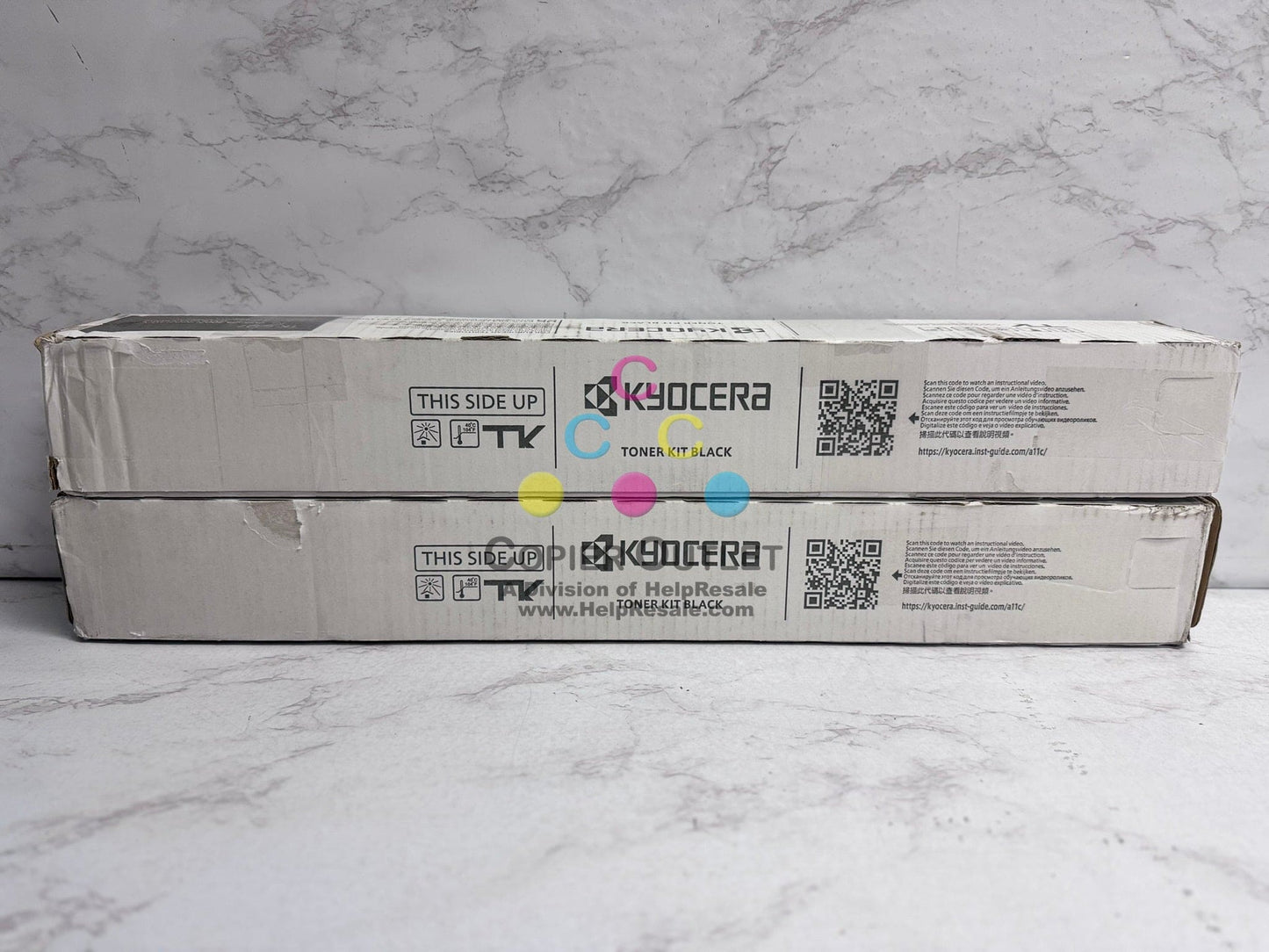 2 Cosmetic OEM Kyocera TASKalfa CS4002i,CS4003i,CS6002i,CS6003i TK-6327K Toners