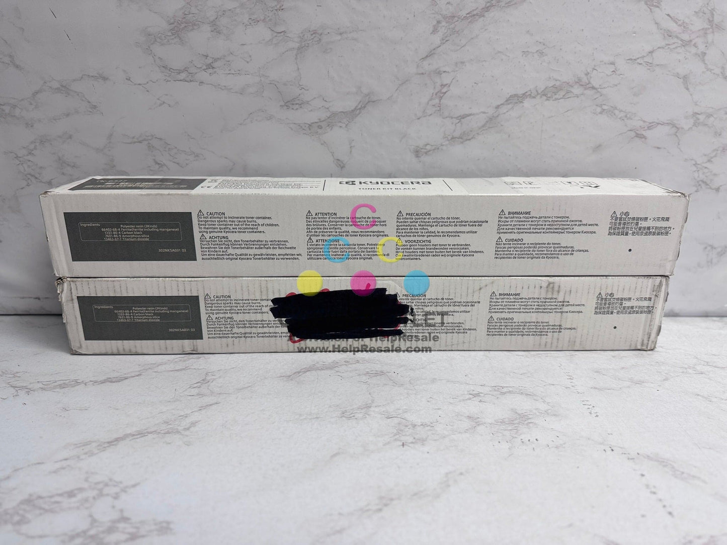 2 Cosmetic OEM Kyocera TASKalfa CS4002i,CS4003i,CS6002i,CS6003i TK-6327K Toners