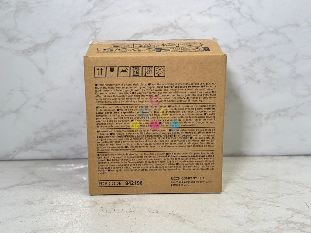 New Genuine Ricoh MP C8003,C6500,C8000,C6503 Black Toner Cartridge 842196