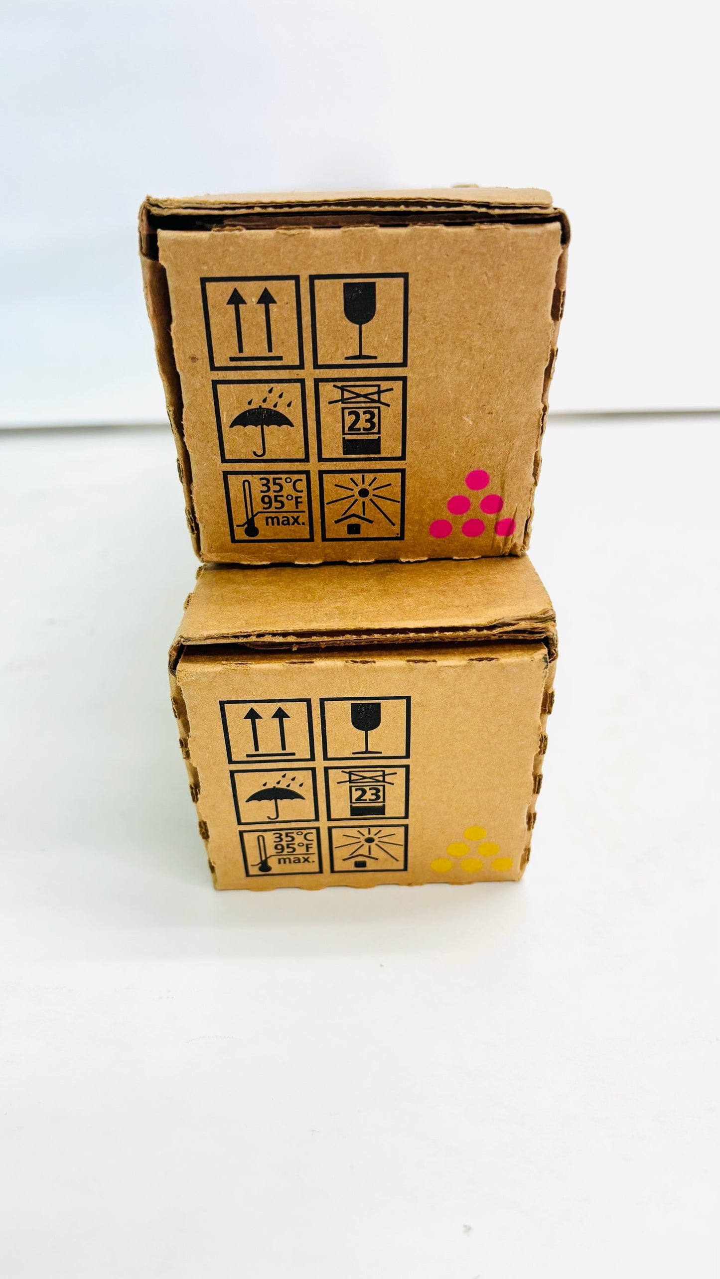 2 Open Genuine Ricoh IMC3010, IMC3510 Magenta & Yellow Toners 842551, 842552