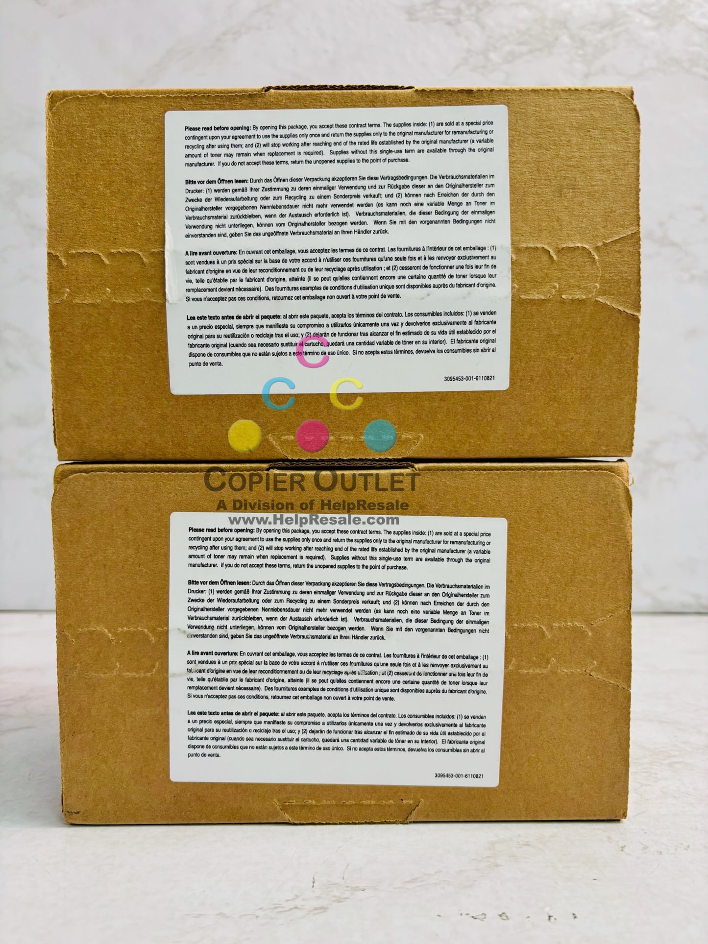 2 Genuine Sharp MX-C407F,MX-C507F Cyan & Black Toners MX-C50TC, MX-C50TB