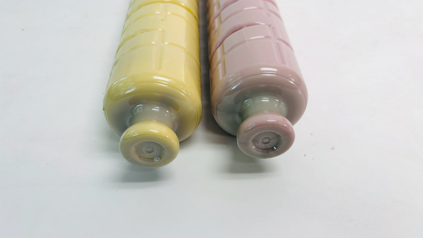 2 Open Genuine Ricoh IMC3010, IMC3510 Magenta & Yellow Toners 842551, 842552