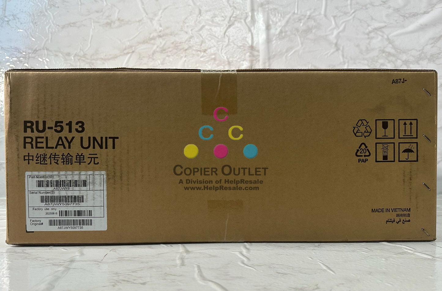 New Genuine Konica Minolta FS-534, FS-536, FS-537SD Relay Unit RU-513, RU513