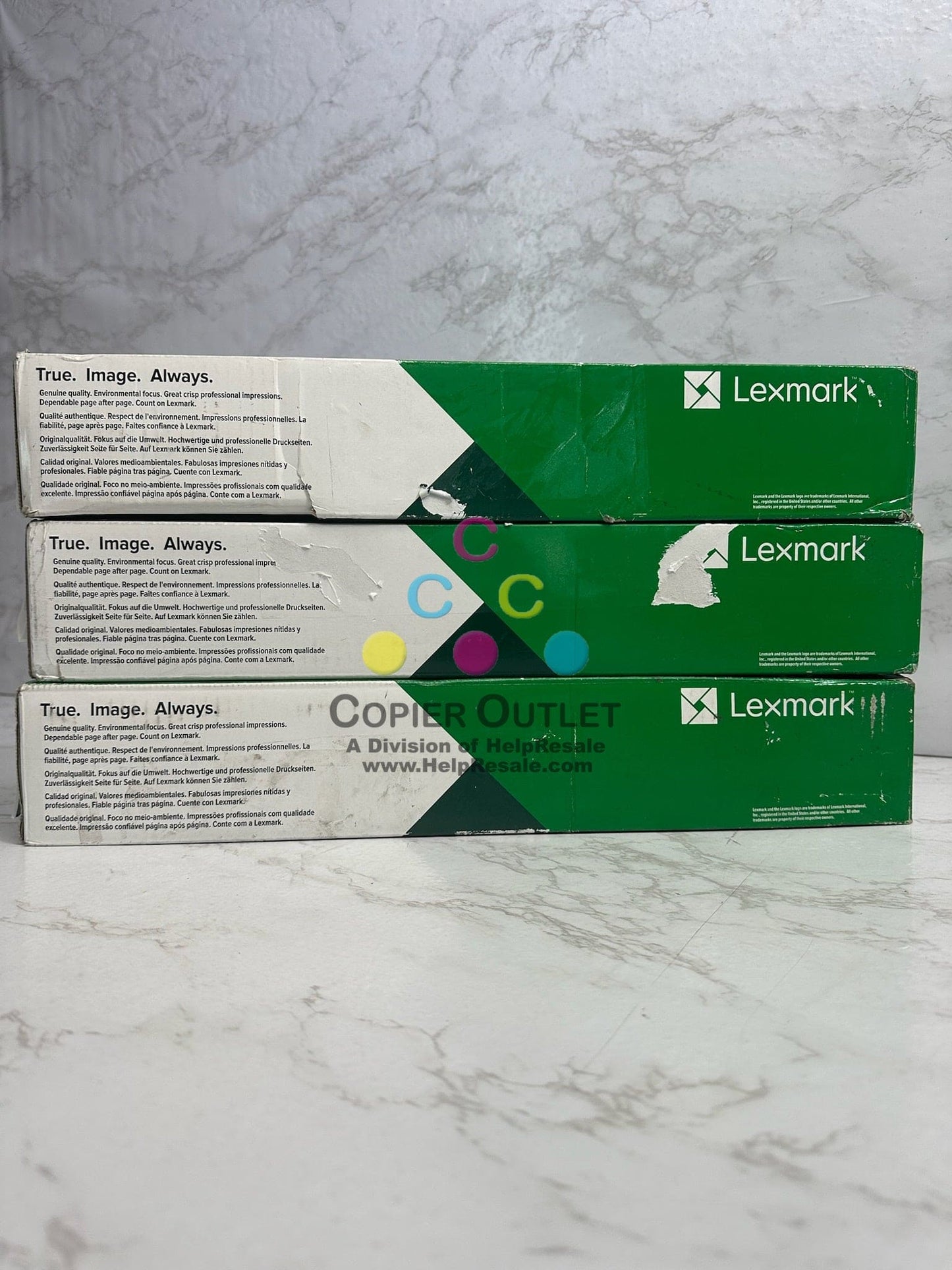 3 New Genuine Lexmark CX921,CX922,CX923,CX924 Black High Yield Toner 86C0HK0