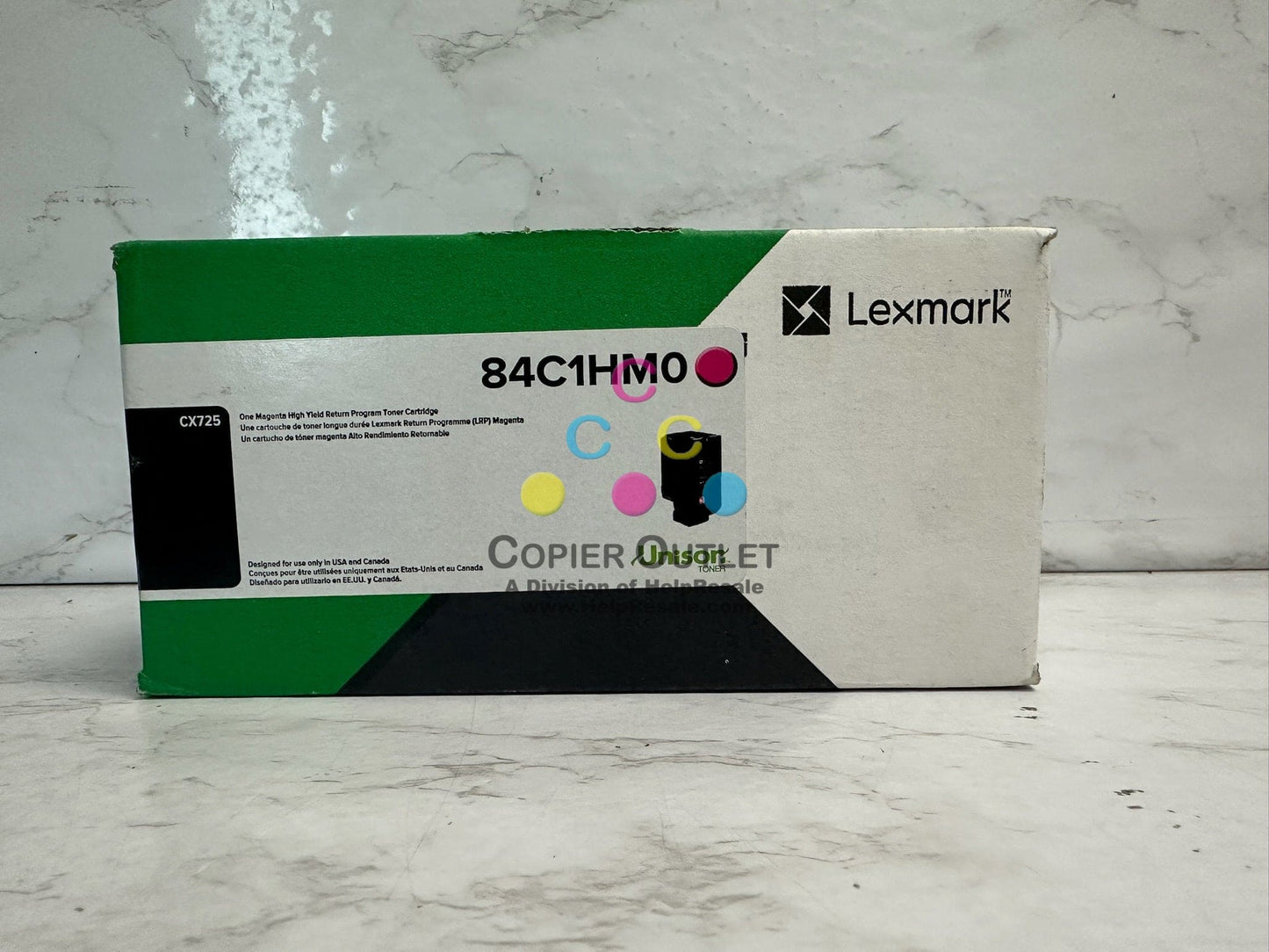 Cosmetic Genuine Lexmark CX725de,CX725dhe Magenta Return Program Toner 84C1HM0