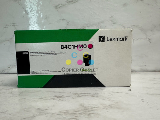 Cosmetic Genuine Lexmark CX725de,CX725dhe Magenta Return Program Toner 84C1HM0