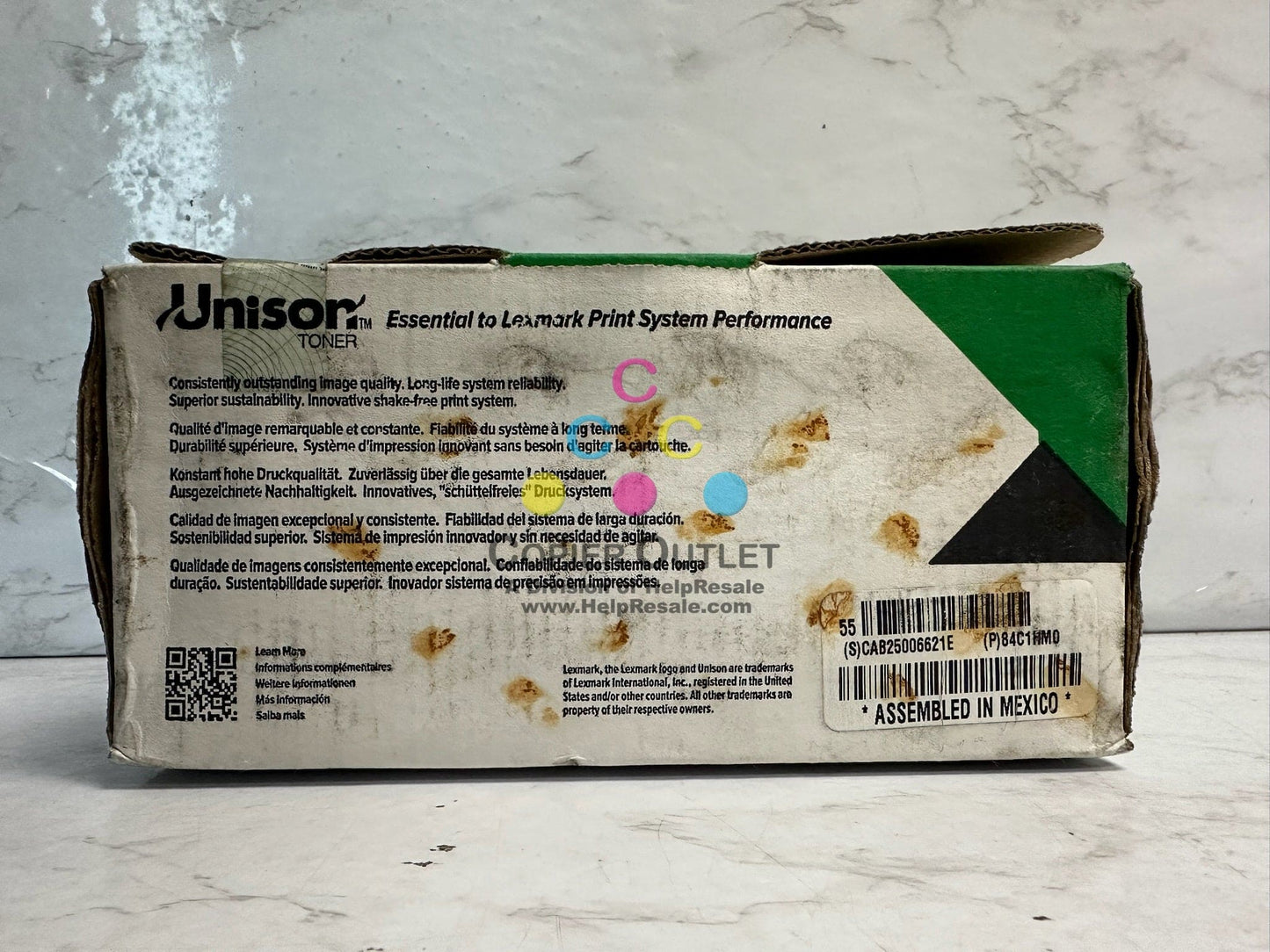 Cosmetic Genuine Lexmark CX725de,CX725dhe Magenta Return Program Toner 84C1HM0