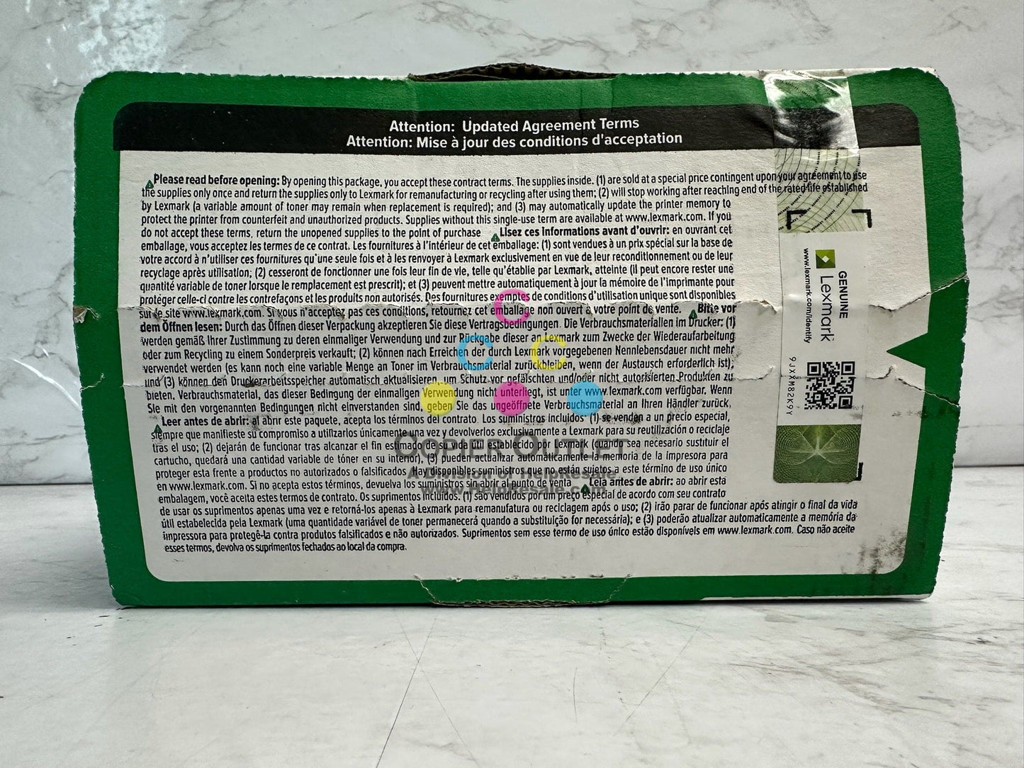 Cosmetic Genuine Lexmark CX725de,CX725dhe Magenta Return Program Toner 84C1HM0