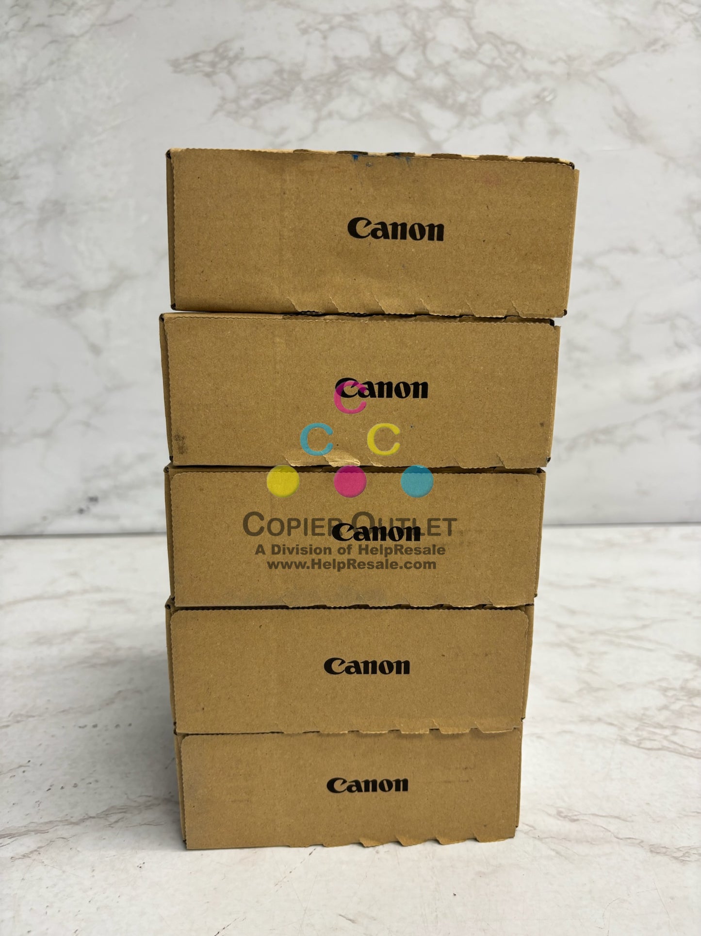 5 Genuine Canon IPF TX-2000,TX-3000,TX-4000 Inks PFI-310C,M,Y,BK,MBK (2026-2027)