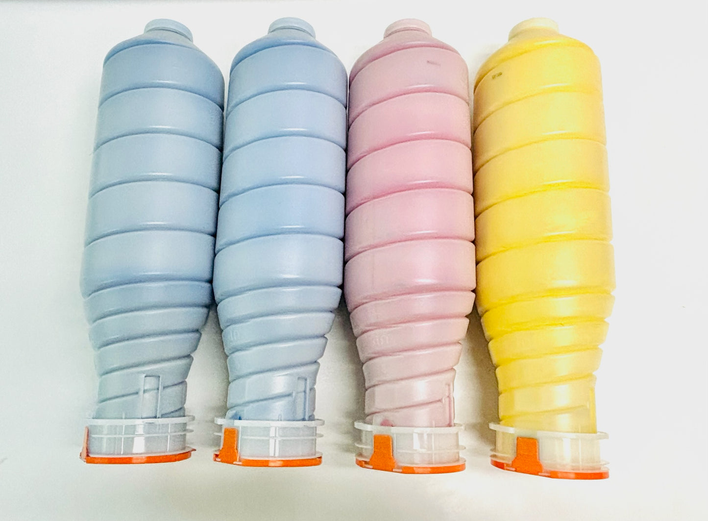 4 OEM Konica C12000, C14000 Cyan, Magenta, Yellow Toners TN627 ACVV430,330,230