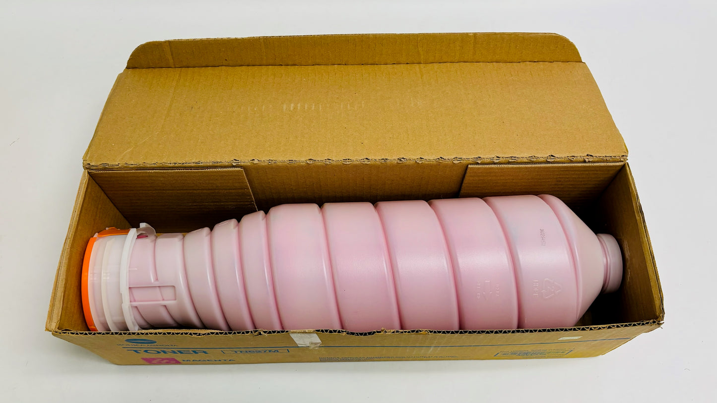 4 OEM Konica C12000, C14000 Cyan, Magenta, Yellow Toners TN627 ACVV430,330,230