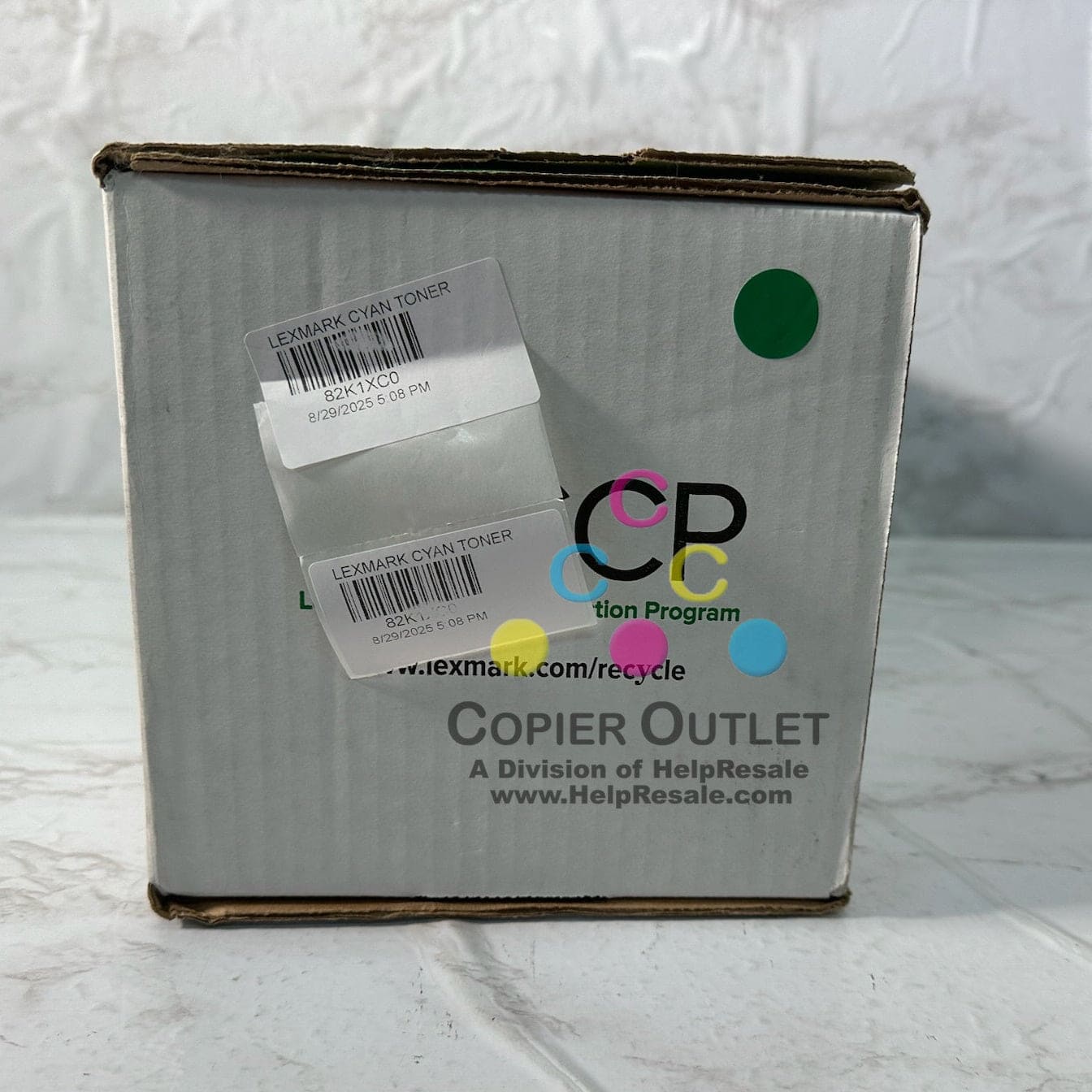 New OEM Lexmark CX825, CX860 Cyan Extra High Yield Return Program Toner 82K1XC0