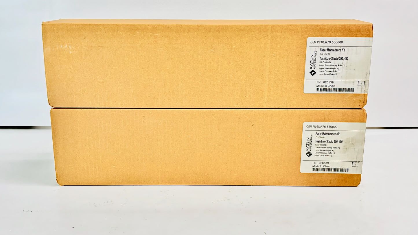 2 Unbranded/Katun Toshiba e-Studio 350, 450 Fuser Maintenance Kit 6LA76550000