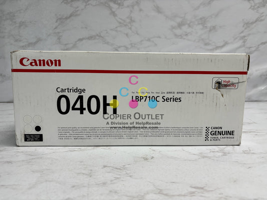 New Genuine Canon LBP710C Series 040H Black Toner 0461C001AA Same Day Ship