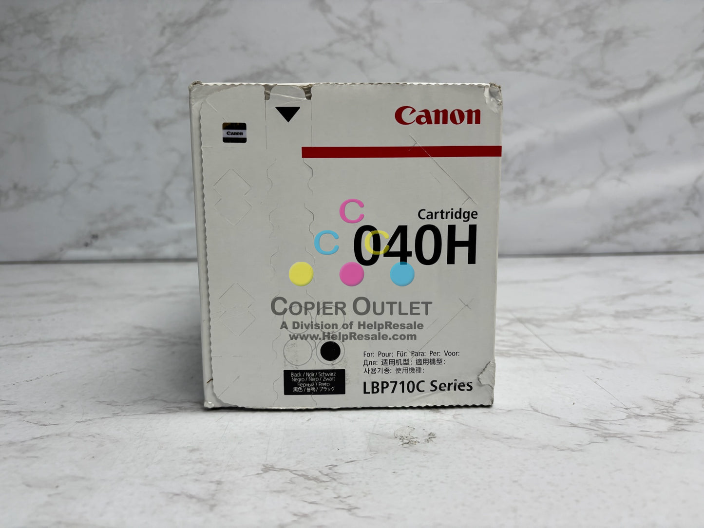New Genuine Canon LBP710C Series 040H Black Toner 0461C001AA Same Day Ship