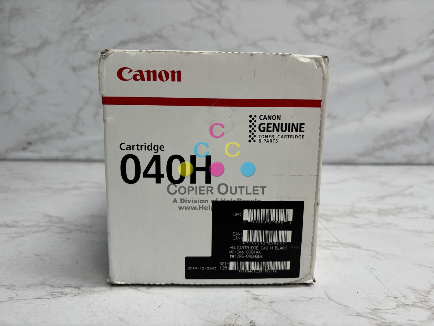 New Genuine Canon LBP710C Series 040H Black Toner 0461C001AA Same Day Ship