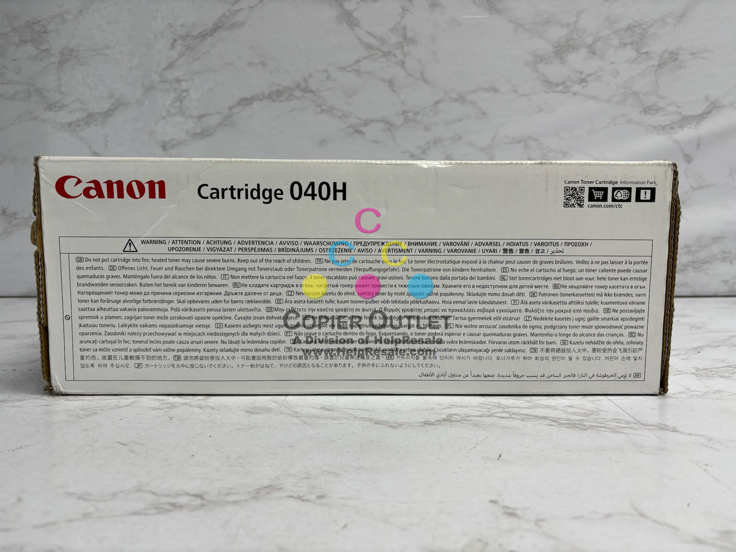 New Genuine Canon LBP710C Series 040H Black Toner 0461C001AA Same Day Ship