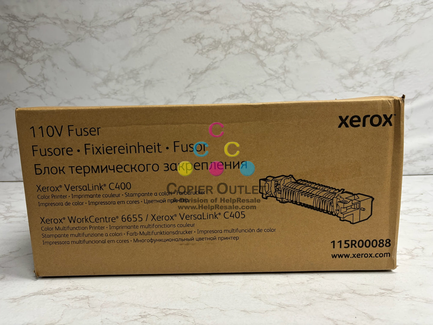 Genuine Xerox VersaLink C400/C405, WC6655 110V Fuser 115R00088 Same Day Ship