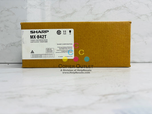 Genuine Sharp MX-B427PW, MX-B427W Black Toner MX-B42T