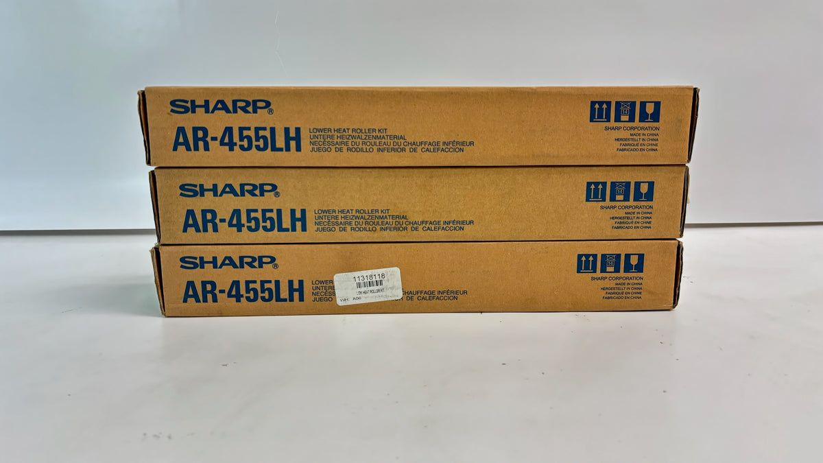 3 Genuine Sharp ARM280, ARM350N+ Lower Fuser Roller Kit AR-455LH, AR455LH