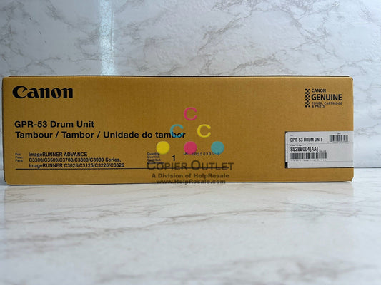 New Genuine Canon iR C3325,C3330,C3525 Drum Unit GPR-53 8528B004AA