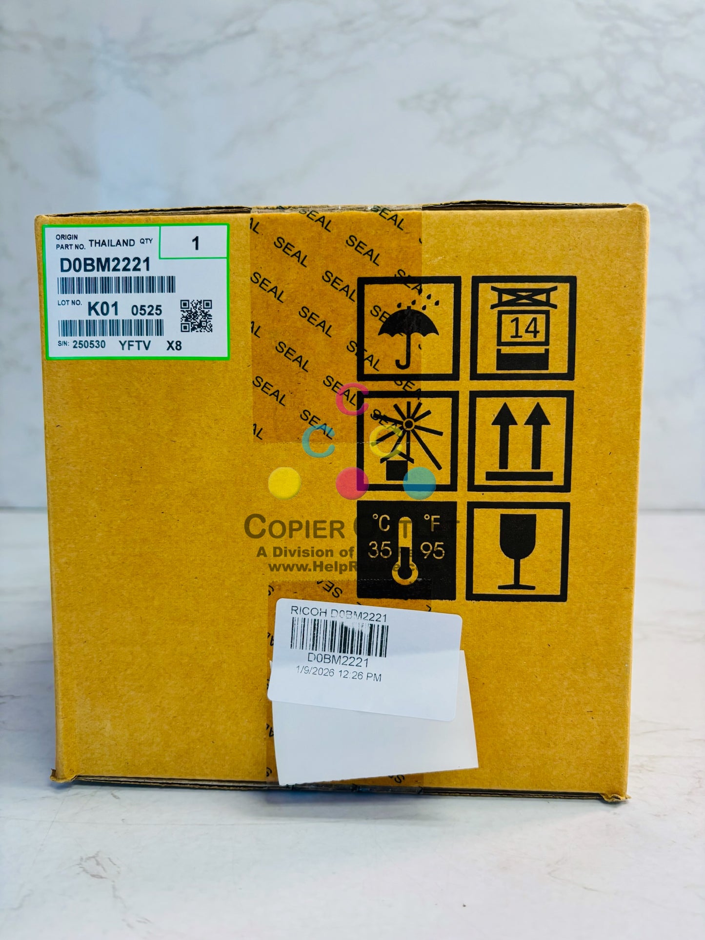 New Genuine Ricoh IM C3000, IM C3500 Cyan Imaging Drum Unit D0BM2221